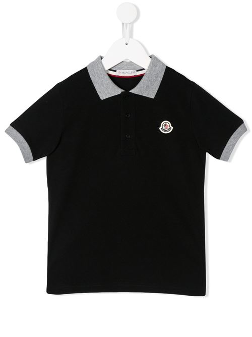 Polo con applicazione MONCLER KIDS | 9548A701208496W999